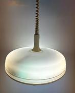 Space Age Vintage Hanglamp Kunststof Ronde Tl, Huis en Inrichting, Lampen | Hanglampen, Minder dan 50 cm, Kunststof, Gebruikt
