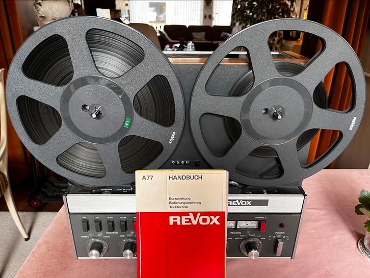 Revox A.77 professionele studio bandrecorder., Audio, Tv en Foto, Filmrollen, Accessoire, Ophalen of Verzenden