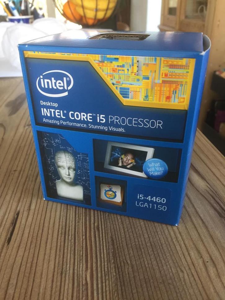 intel Quad-core i5 4460 desktop cpu Boxed, Computers en Software, Processors, Zo goed als nieuw, 4-core, 3 tot 4 Ghz, Ophalen of Verzenden