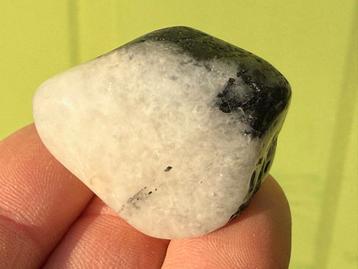 Toermalijn in kwarts broekzaksteen mineralen C beschikbaar voor biedingen