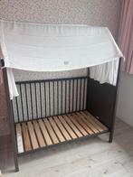 Stokke home bed, wieg en commode kleur hazy grey, Ophalen, Gebruikt, 70 tot 85 cm, 140 tot 160 cm