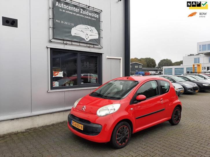 Citroen C1 1.0-12V Séduction, Auto's, Citroën, Te koop, C1, ABS, Airbags, Centrale vergrendeling, Elektrische ramen, Metallic lak