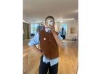 Gilet east american vintage 36, Kleding | Dames, Bruin, Ophalen of Verzenden, Zo goed als nieuw, American Vintage