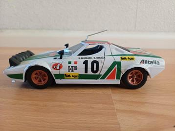Burago 1:24 - Lancia Stratos HF Alitalia beschikbaar voor biedingen