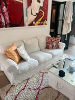 Ektorp Ikea wit 3 zits bank sofa, Huis en Inrichting, Gebruikt, Stof, 75 tot 100 cm, Ophalen