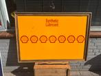 Vintage Shell Emaille Reclamebord, Verzamelen, Merken en Reclamevoorwerpen, Reclamebord, Gebruikt, ., Ophalen of Verzenden
