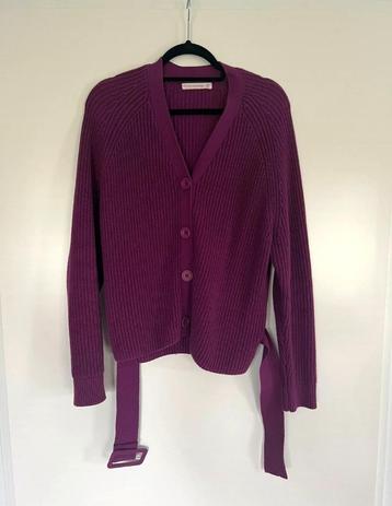 Prachtig Studio Anneloes vest, bordeaux/paars, mt M beschikbaar voor biedingen