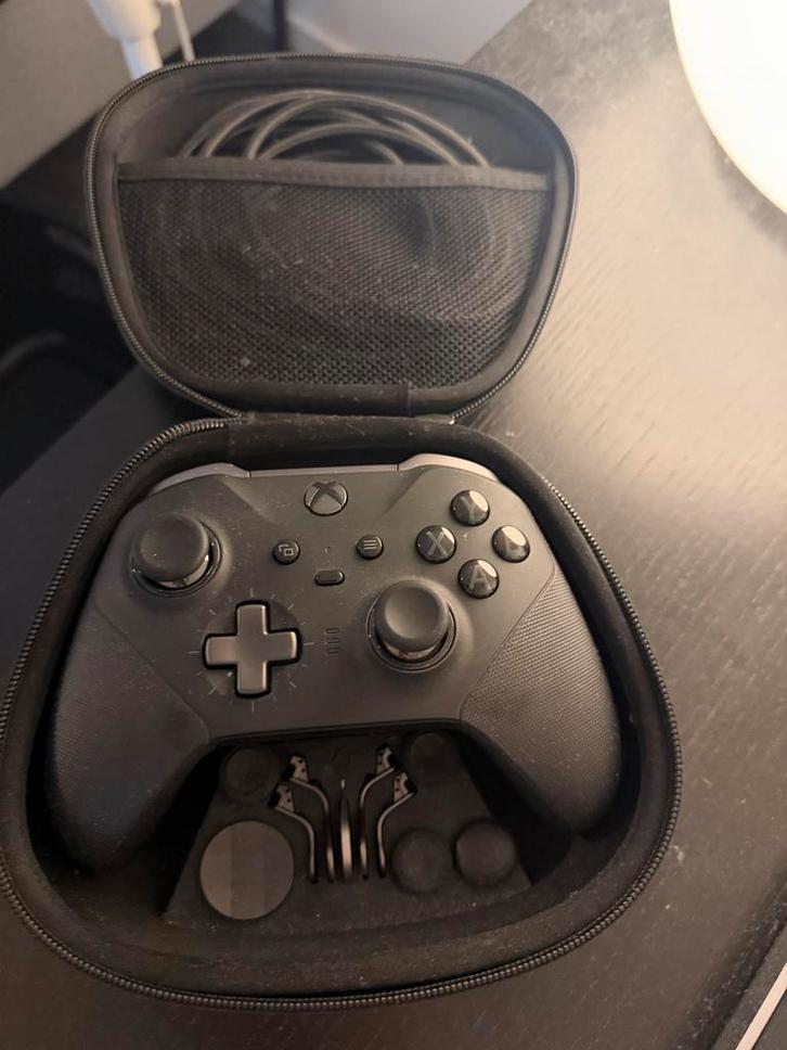 Xbox Elite Controller - Topstaat!, Spelcomputers en Games, Spelcomputers | Xbox | Accessoires, Zo goed als nieuw, Xbox One, Controller