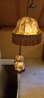 Lederen hanglamp, Huis en Inrichting, Lampen | Hanglampen, Ophalen, Minder dan 50 cm