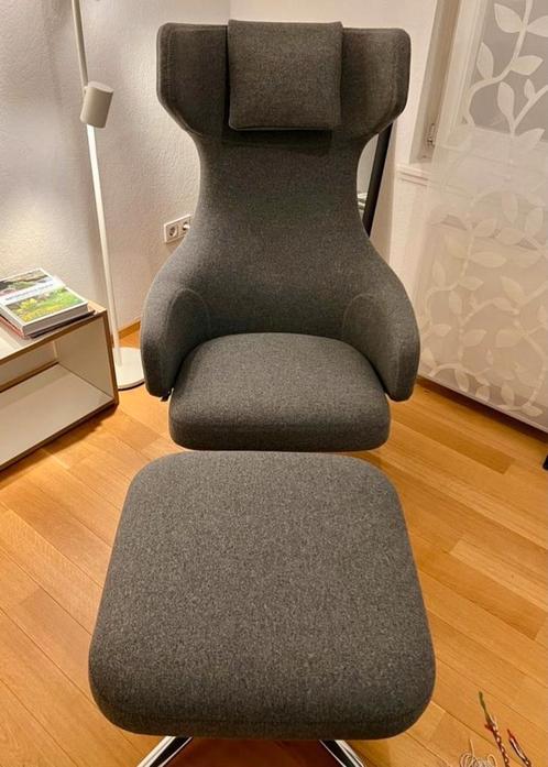 Vitra Grand Repos Fauteuil met Ottoman, Huis en Inrichting, Fauteuils, Zo goed als nieuw, Ophalen of Verzenden