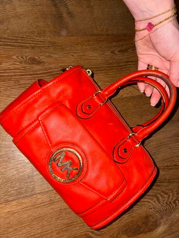 Michael kors leren tas beschikbaar voor biedingen