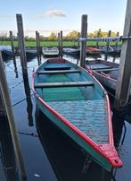 stalen visboot met toebehoren, Watersport en Boten, Vis- en Consoleboten, Ophalen, Gebruikt, Tot 10 pk, Staal