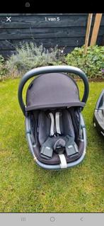 Maxi cosi corral essential black, 3way familu fix base, Ophalen, Zo goed als nieuw, Maxi-Cosi