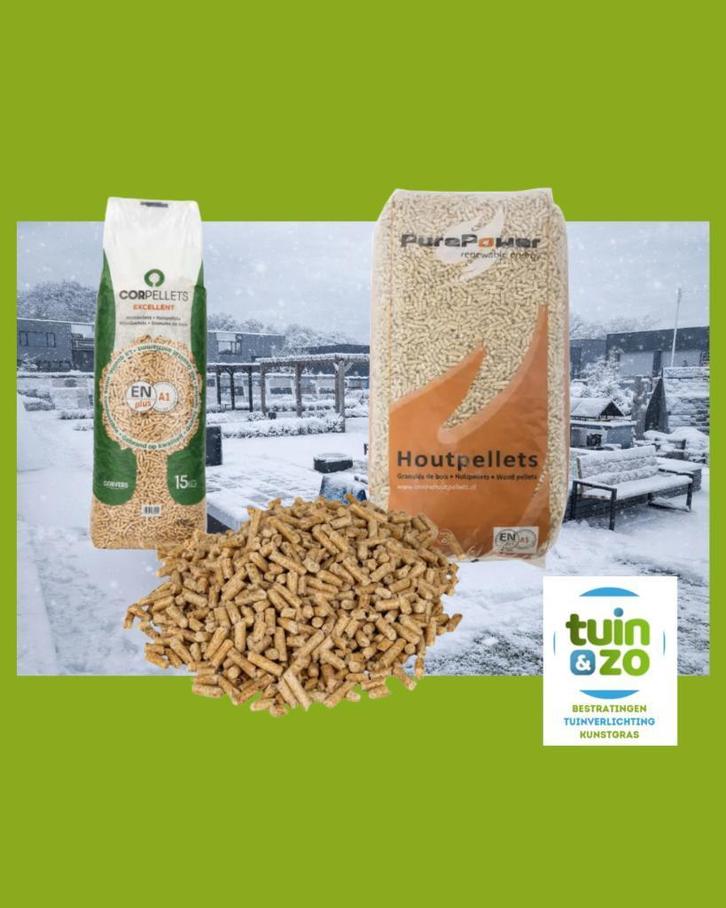 Houtpellets, Tuin en Terras, Haardhout, Overige houtsoorten, 6 m³ of meer, Ophalen of Verzenden