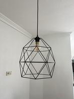 Zwarte hanglamp, Huis en Inrichting, Lampen | Hanglampen, Ophalen of Verzenden, Zo goed als nieuw, Metaal, Minder dan 50 cm