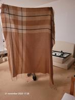 SKY Cashmere Plaid - Beige Ruit, Ophalen, Zo goed als nieuw, Beige, Rechthoekig