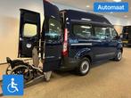Ford Transit Custom L1H2 Rolstoelbus Automaat, Auto's, Bestelauto's, Automaat, 12 maanden, Stof, Zwart