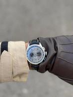Complete Breitling Premier B01 horloge met garantie, Leer, Staal, Breitling, Polshorloge