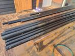 Gaashekwerk palen + diverse onderdelen, Doe-het-zelf en Verbouw, Metalen, Ophalen of Verzenden, Gebruikt, IJzer