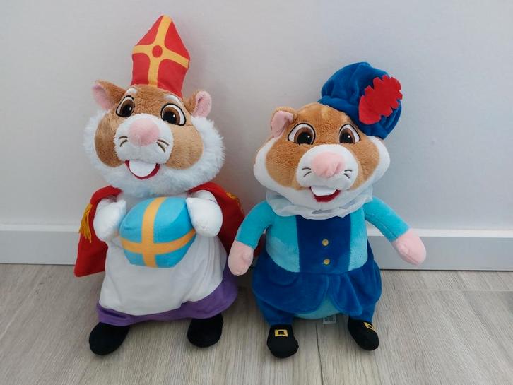 Knuffel Albert Heijn Ah hamster Sint piet Sinterklaas L619, Kinderen en Baby's, Speelgoed | Knuffels en Pluche, Zo goed als nieuw