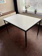 Mooie uitschuifbare Gispen tafel model 3707, Ophalen, 50 tot 100 cm, Vijf personen of meer, Metaal