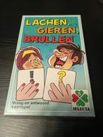 Lachen, Gieren, Brullen - Kaartspel, Een of twee spelers, Ophalen of Verzenden, Gebruikt, Selecta