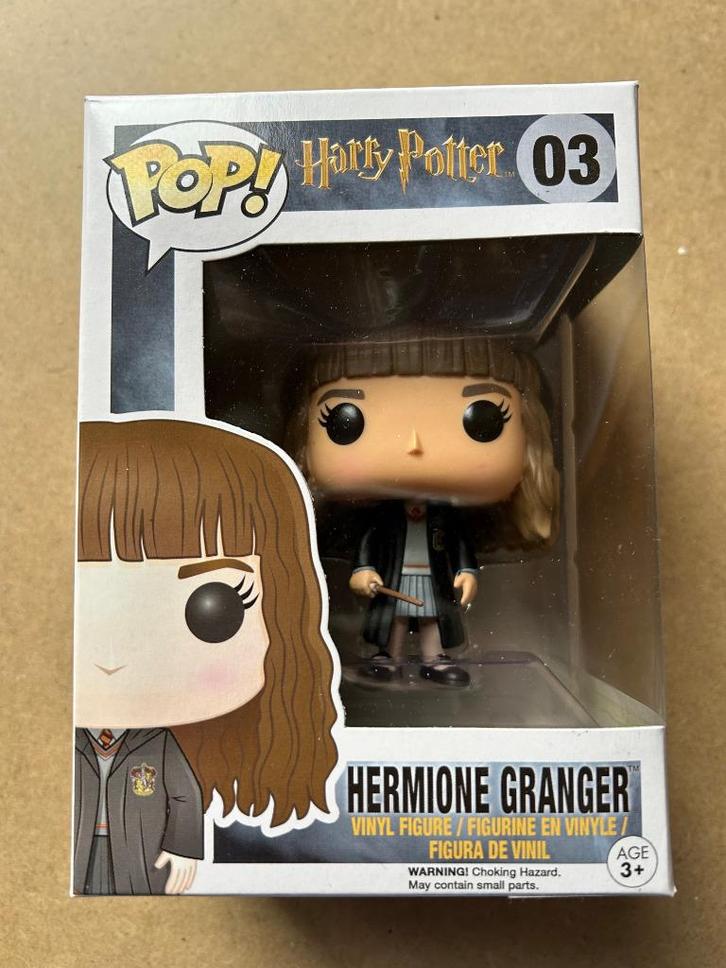 Funko Pop! Harry Potter Nr. 03 Hermione Granger, Verzamelen, Harry Potter, Zo goed als nieuw, Beeldje of Buste, Verzenden