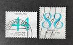 nederland nvph 2487 - 2488, Postzegels en Munten, Postzegels | Nederland, Verzenden, Na 1940, Gestempeld