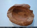 teak houten schaal 26x30 cm 10 cm hoog, Huis en Inrichting, Ophalen of Verzenden
