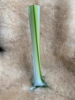 Vintage Murano vaas gemaakt in Italië, Overige kleuren, Ophalen of Verzenden, Minder dan 50 cm, Glas