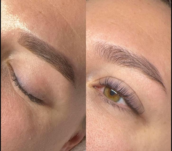Wimperlifting + wenkbrauwen, Sieraden, Tassen en Uiterlijk, Uiterlijk | Gezichtsverzorging, Zo goed als nieuw, Ogen, Ophalen