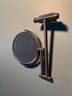 Mirror swing arm, make up mirror, bathroom, metal, Ophalen, Zo goed als nieuw, Chroom, Kraan