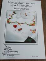 Borduurpatroon voor een tafelkleed, van Maria Scharrenburg,, Hobby en Vrije tijd, Borduren en Borduurmachines, Ophalen of Verzenden