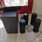 Sony soundbar (subwoofer en 4 speakers) en bluerayspeler, Met externe subwoofer, Gebruikt, Ophalen of Verzenden