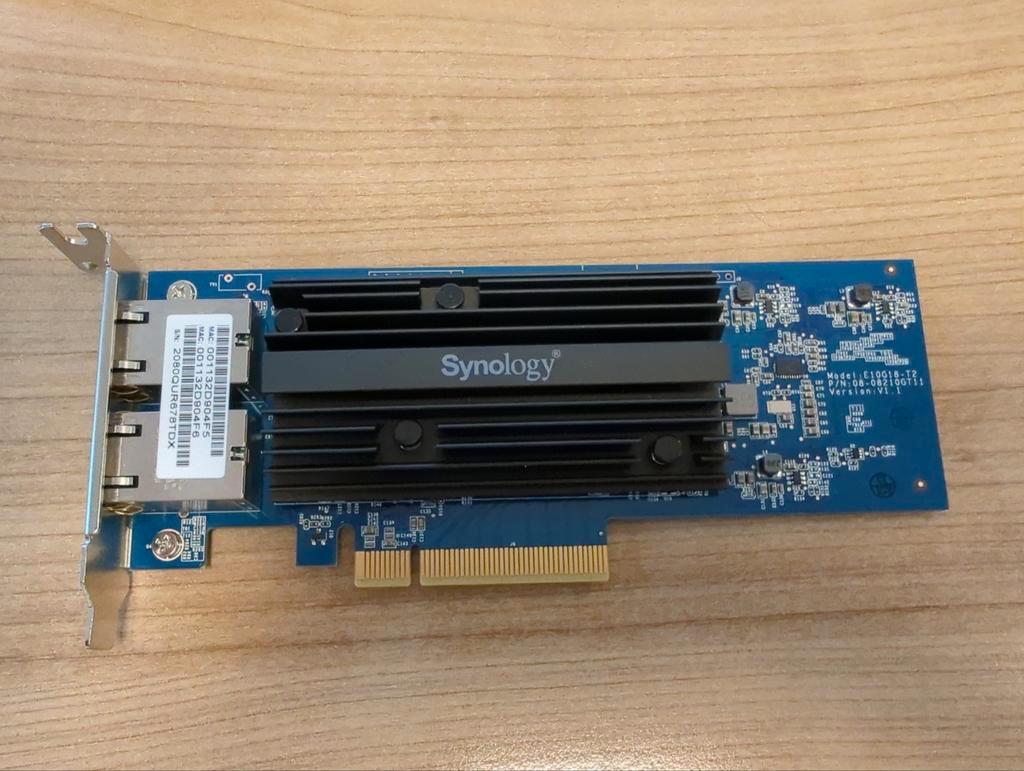 ≥ Synology E10G18-T2 10Gb Netwerkadapter — Netwerkkaarten