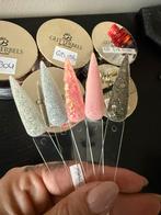 Glitterbels acryl, Ophalen of Verzenden, Zo goed als nieuw, Overige kleuren, Handen en Nagels