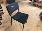 12x IKEA Herman stoelen - Zwart stapelbaar, Huis en Inrichting, Ophalen, Kunststof, Gebruikt, Zwart
