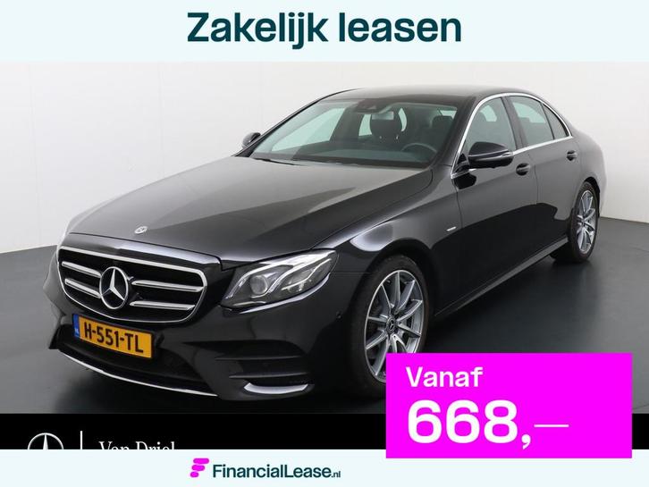 Mercedes-Benz E-Klasse 200 Sport Edition | Burmester Trekhaa, Auto's, Mercedes-Benz, Bedrijf, Lease, Financial lease, E-Klasse