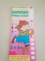 Speel- en rekenboekje, sommen maken is leuk 6-7 jaar, zgan, Verzenden, Jongen of Meisje, Zo goed als nieuw, 5 of 6 jaar