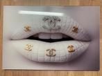 Coco chanel lip schilderij, Ophalen of Verzenden