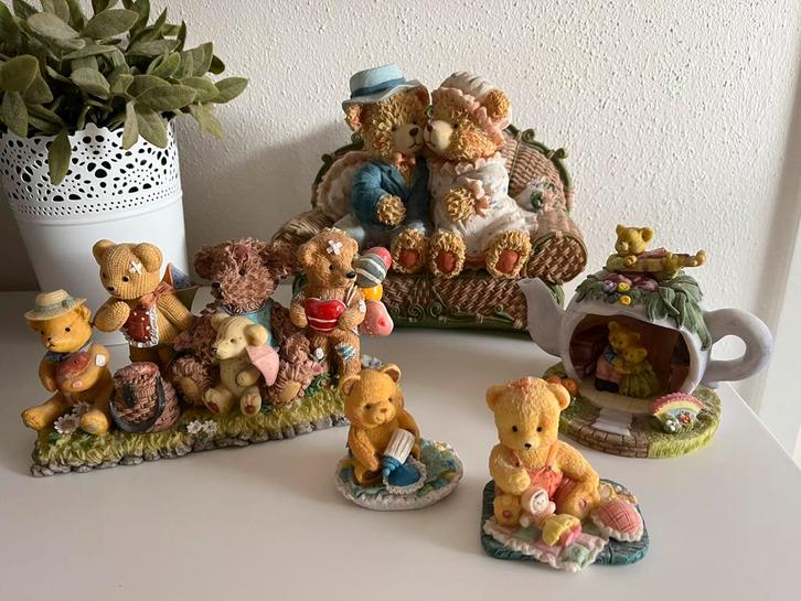 Super schattige en mooie berenbeeldjes, Verzamelen, Beelden en Beeldjes, Zo goed als nieuw, Dier, Ophalen of Verzenden