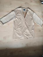 Beige blouse wijd model, Ophalen of Verzenden, Zo goed als nieuw, Maat 42/44 (L), Beige