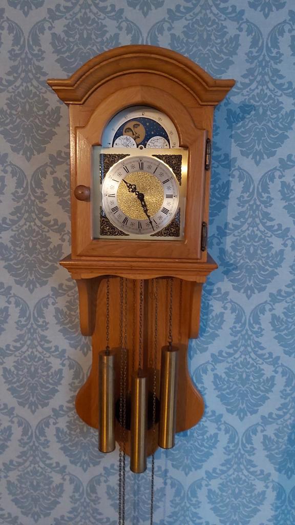 Friese eiken wandklok - opknapper, Antiek en Kunst, Antiek | Klokken, Ophalen