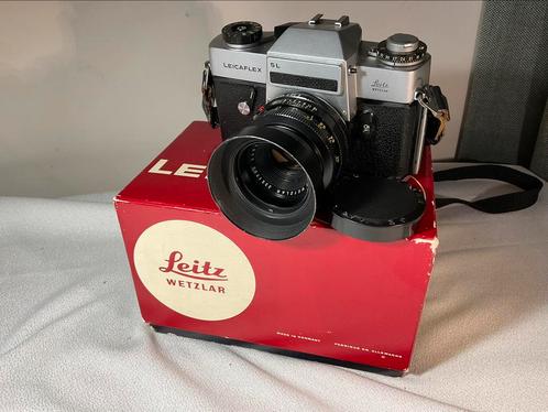 Een mooie En goed werkende LEICAFLEX SL met 2.0-50mm lens, Audio, Tv en Foto, Fotocamera's Analoog, Gebruikt, Spiegelreflex, Leica