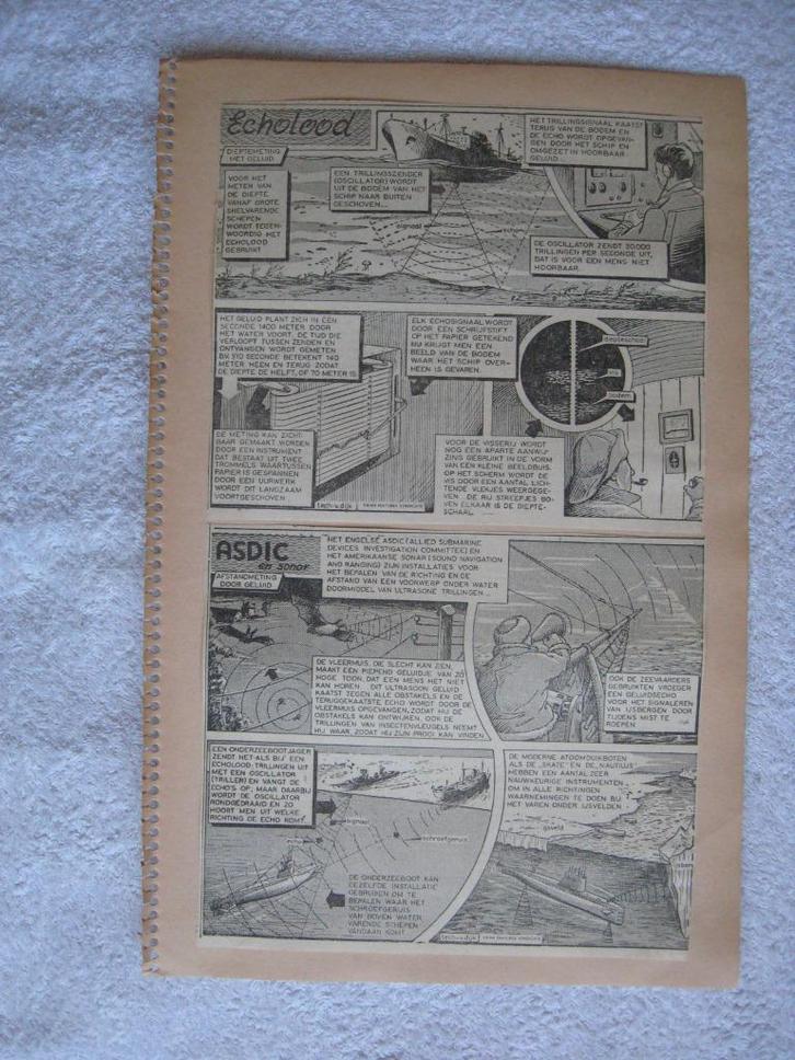 Strips Johan van Dijk (tech-v.Dijk) Gooi- en Eemlander 1960, Verzamelen, Tijdschriften, Kranten en Knipsels, Knipsel(s), Nederland