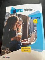 Taalblokken Nederlands 3F Deel A, VMBO, Malmberg, Ophalen of Verzenden, Zo goed als nieuw
