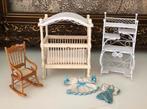Poppenhuis Kinderkamer Setje Schaal 1:12, Gebruikt, EU, Mandysmaison@gmail.com, Ophalen of Verzenden