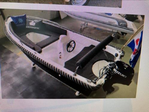 Console boot Noard G 405 met 9.9 Suzuki zgan, Watersport en Boten, Sloepen, Zo goed als nieuw, Tot 10 pk, 3 tot 6 meter, Buitenboordmotor