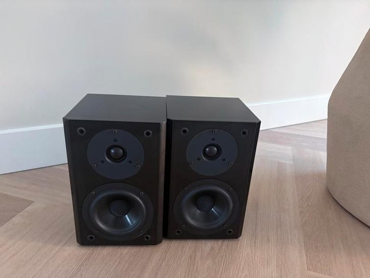 Yamaha NX-E700 – Piano Black – Matching Pair – HiFi Speakers, Audio, Tv en Foto, Luidsprekers, Zo goed als nieuw, Front, Rear of Stereo speakers