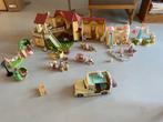 Sylvanian Families huizen, families, creche, snoepkar etc., Ophalen, Zo goed als nieuw